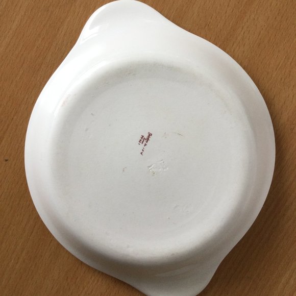 Bundle of 3 Limoges France porcelain 1 pasta bowl and 2 plates floral patterns - Picture 4 of 8